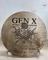 Badass Generation Garage Sign