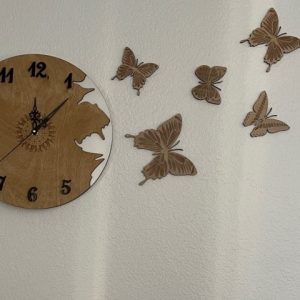 Butterfly Clock