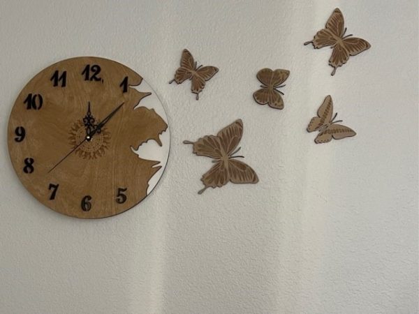 Butterfly Clock