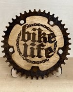 Motorcycle Sprocket Garage Sign