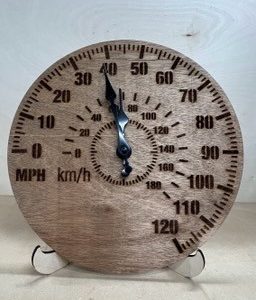 Speedometer Clock