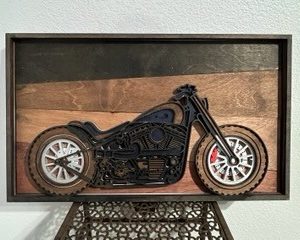 Stacked Harley Sign