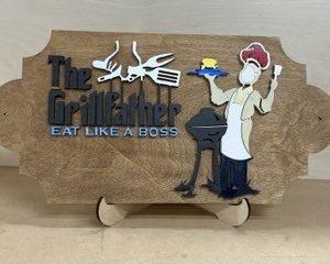 The Grillfather Door Hanger