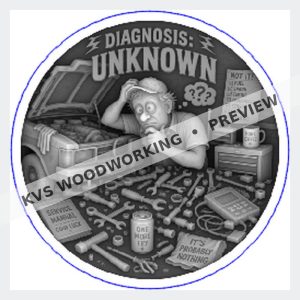 KVS Woodworking KVS-COIN-0121 coin artwork preview