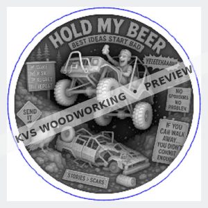 KVS Woodworking KVS-COIN-0126 coin artwork preview