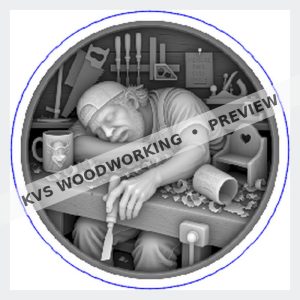 KVS Woodworking coin preview — Bad Decisions — The Exhausted Woodworker