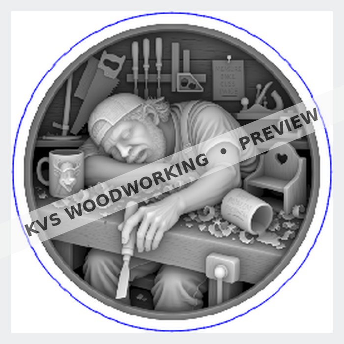 KVS Woodworking coin preview — Bad Decisions — The Exhausted Woodworker
