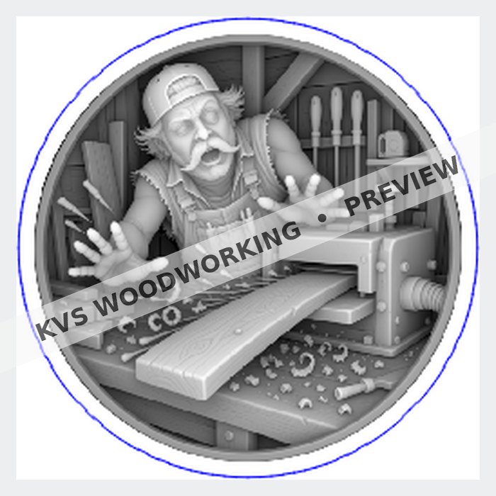KVS Woodworking coin preview — Bad Decisions — The Shop Machine Surprise