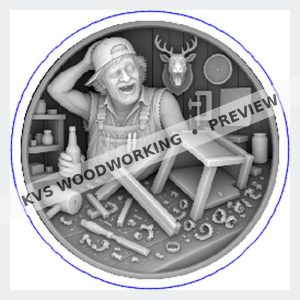 KVS Woodworking coin preview — Bad Decisions — Build It Anyway