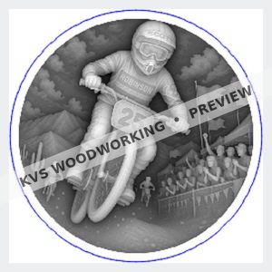 KVS Woodworking coin preview — BMX Racing — Robinson 25 Takes Flight