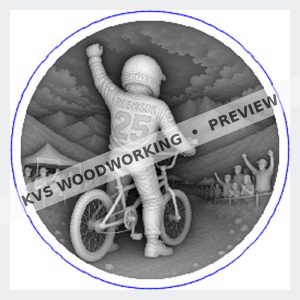 KVS Woodworking coin preview — BMX Racing — Robinson 25 Victory Lap