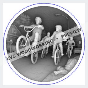 KVS Woodworking coin preview — Analog Generation — BMX Before Screens