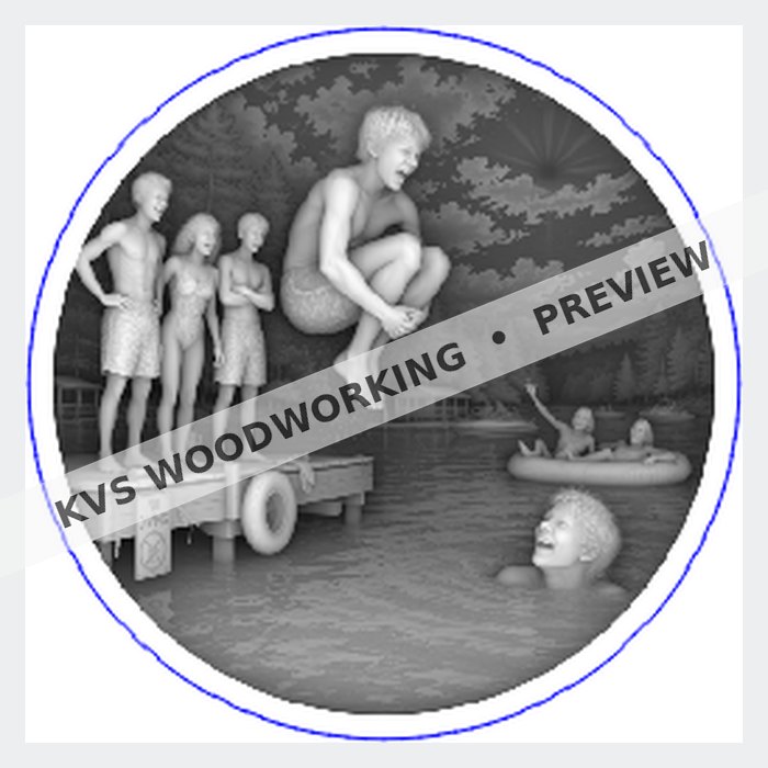 KVS Woodworking Analog Generation coin design preview