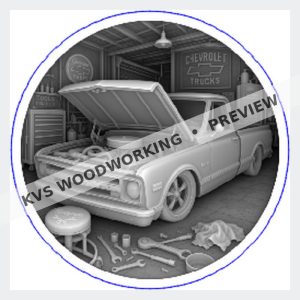 KVS Woodworking coin preview — 1967 Chevy C10 — Saturday Garage Rebuild