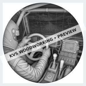 Watermarked grayscale preview of Ground Optional — Race Cockpit digital coin design