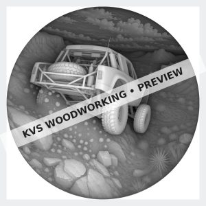 Watermarked grayscale preview of Ground Optional — Trail Climb digital coin design