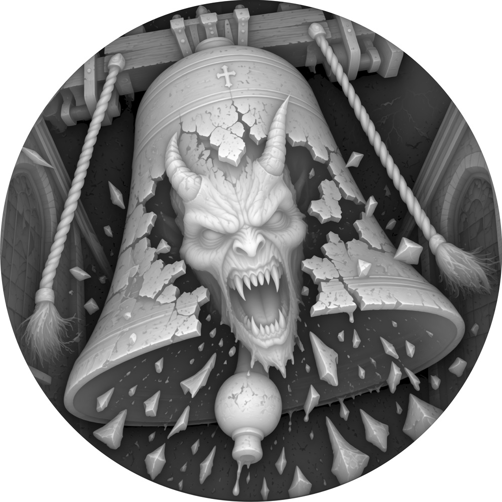 Hell Rises 8 – Breaking Free Demon – LightBurn Coin Project