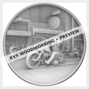 Watermarked grayscale preview of Highway to Hell — Roadside Motorcycle Stop digital coin design