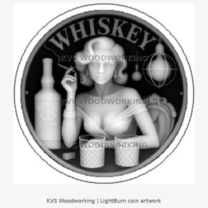 Whiskey Night – Vintage Bar Lady