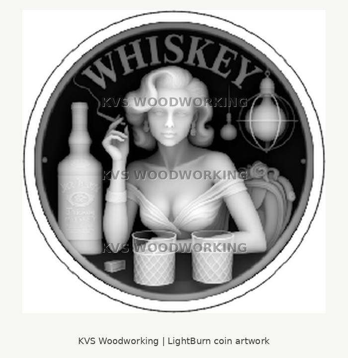 Whiskey Night – Vintage Bar Lady