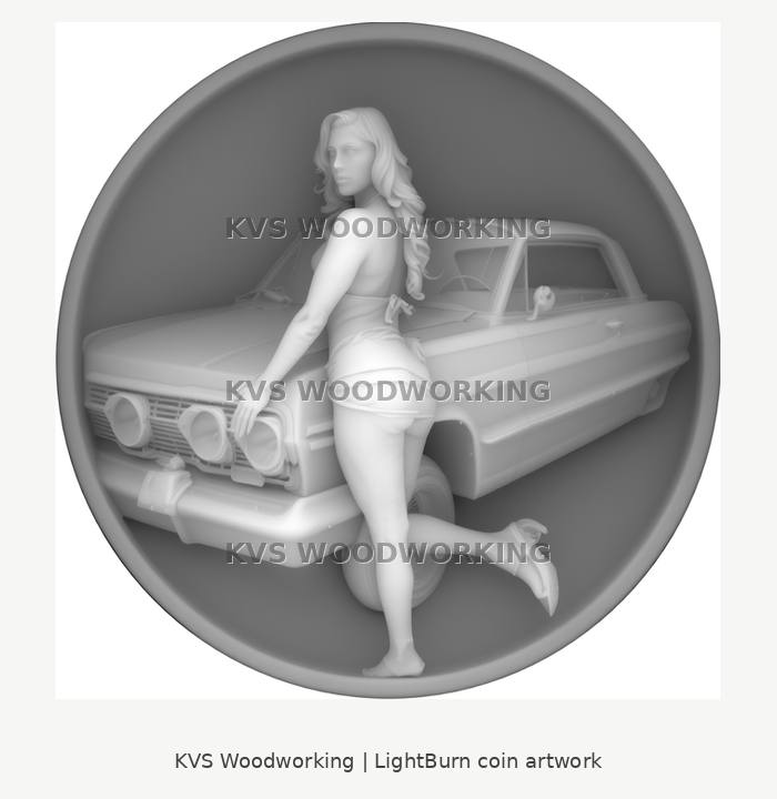 Woman & Impala Lowrider