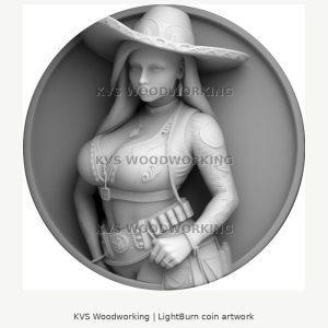 Tattooed Western Cowgirl