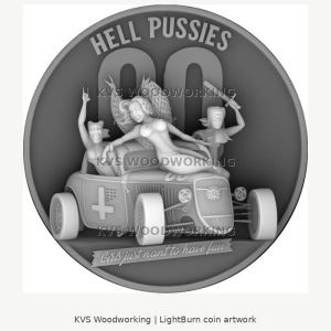 Hell Pussies — Hot Rod Pin-Up