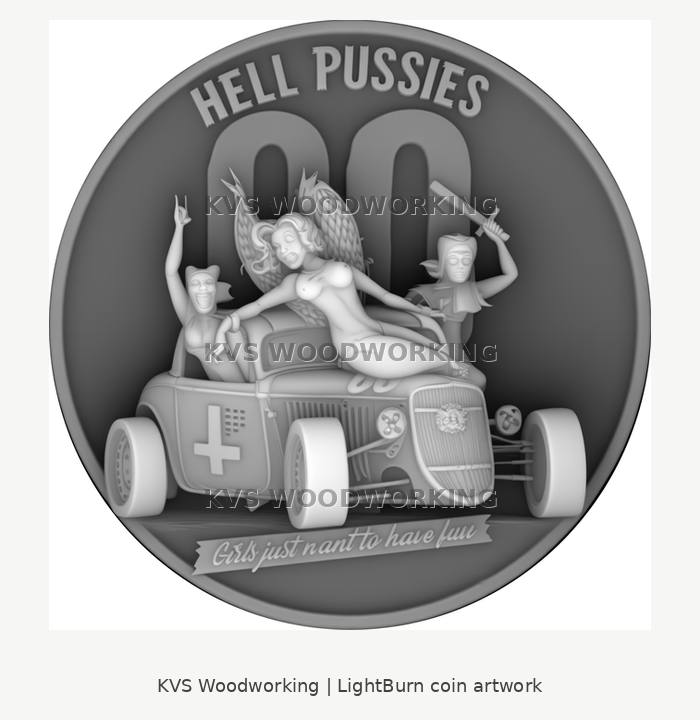 Hell Pussies — Hot Rod Pin-Up