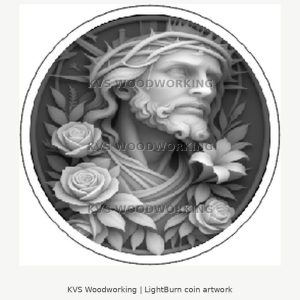 Christ with Roses