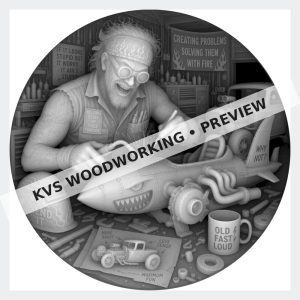 Watermarked grayscale preview of The Wrench Thrower — Creative Problem Solving digital coin design
