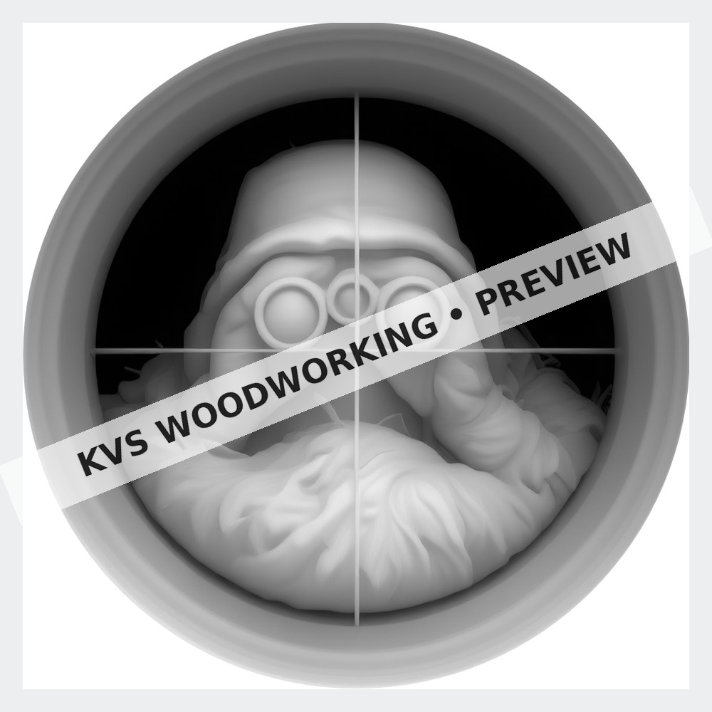 Watermarked grayscale preview of Through the Scope — Watchful Eyes digital coin design